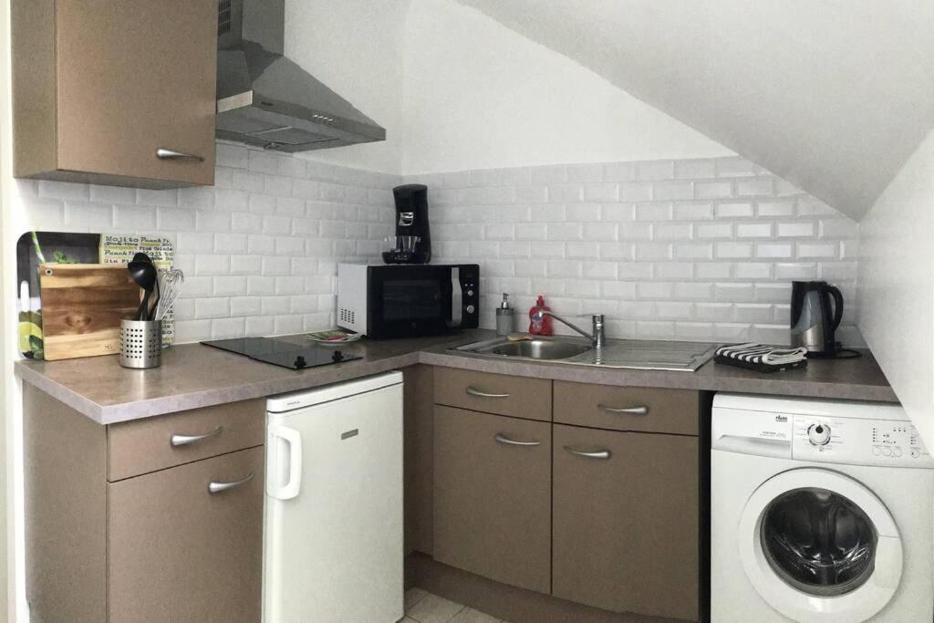 Duplex Bellifontain Au Coeur De Fontainebleau Lägenhet Exteriör bild